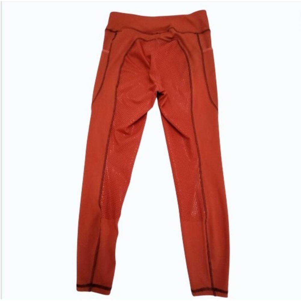 Riding Sport Dover Saddler Rust Orange Full Seat Silicone Grip Riding Tights L - Picture 4 of 12